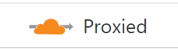 Cloudflare Proxied